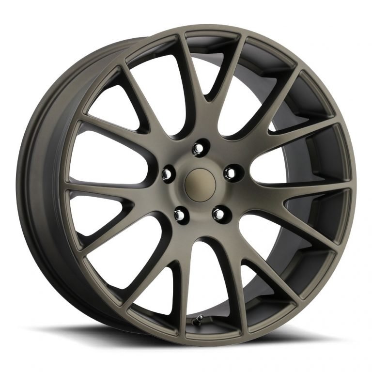 Hellcat Style Bronze 20"x9" Wheel 94-18 Dodge Ram 1500 - Click Image to Close